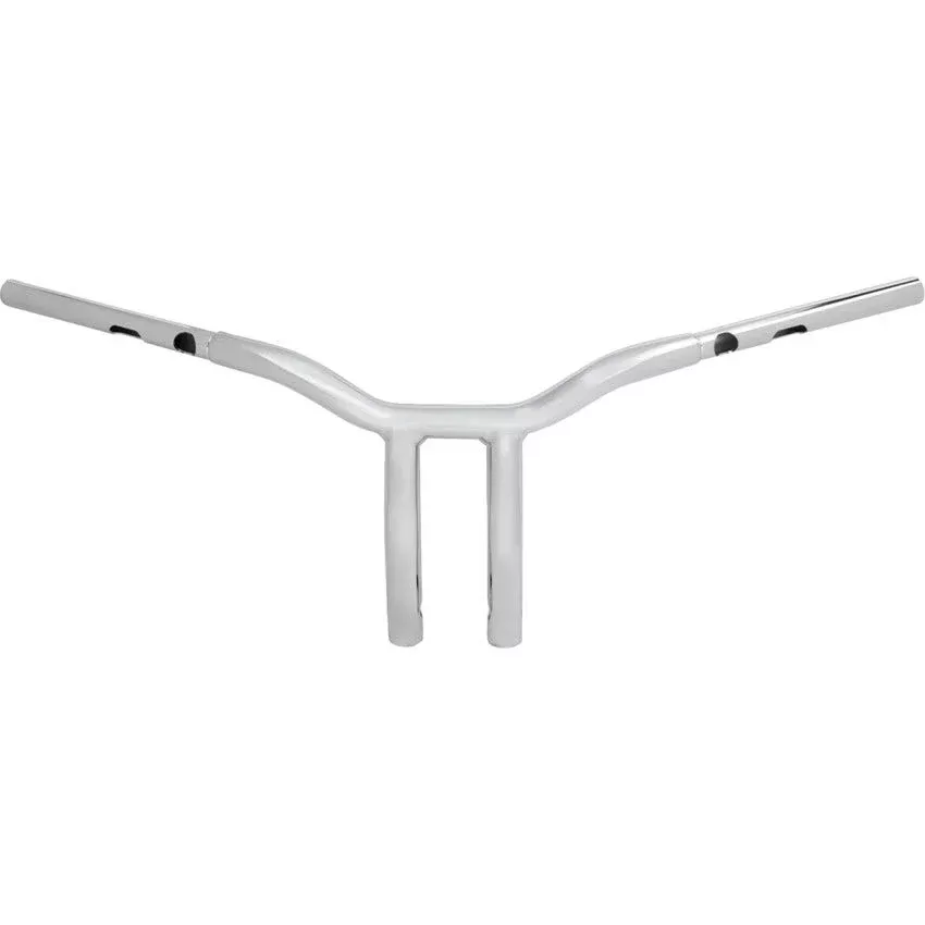 LA Choppers 1-1/4" One-Piece Pullback Kage Fighter T-Bars Harley
