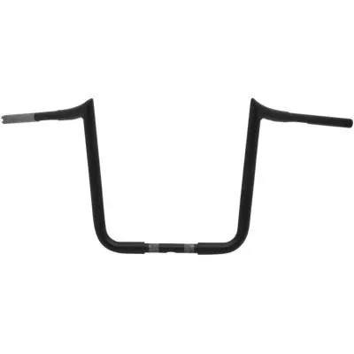 La Choppers 1 1/4" Prime Ape Handlebars, 11" Flat Black