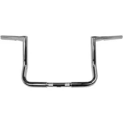 La Choppers 1 1/4″ Twin Peaks Touring Handlebars, 10″ Chrome