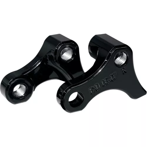 LA Choppers 1" Rear Lowering Kit for 2006-2017 Harley Dyna - Black