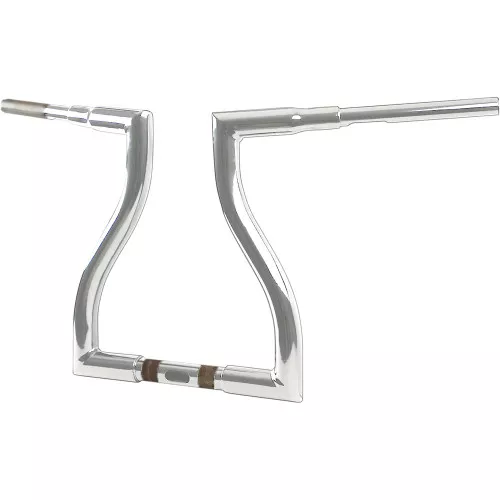 LA Choppers 12" Thresher Handlebars for 2015-2022 Harley Road Glide - Chrome