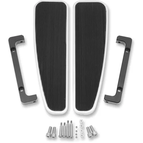 LA Choppers Adjustable FL Rider Longboards Floorboards for Harley - Solid