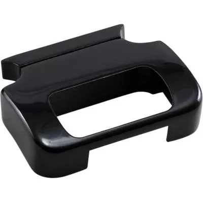 La Choppers Fat Bob Gauge Mount, Gloss Black, Fits 1″ Dia.