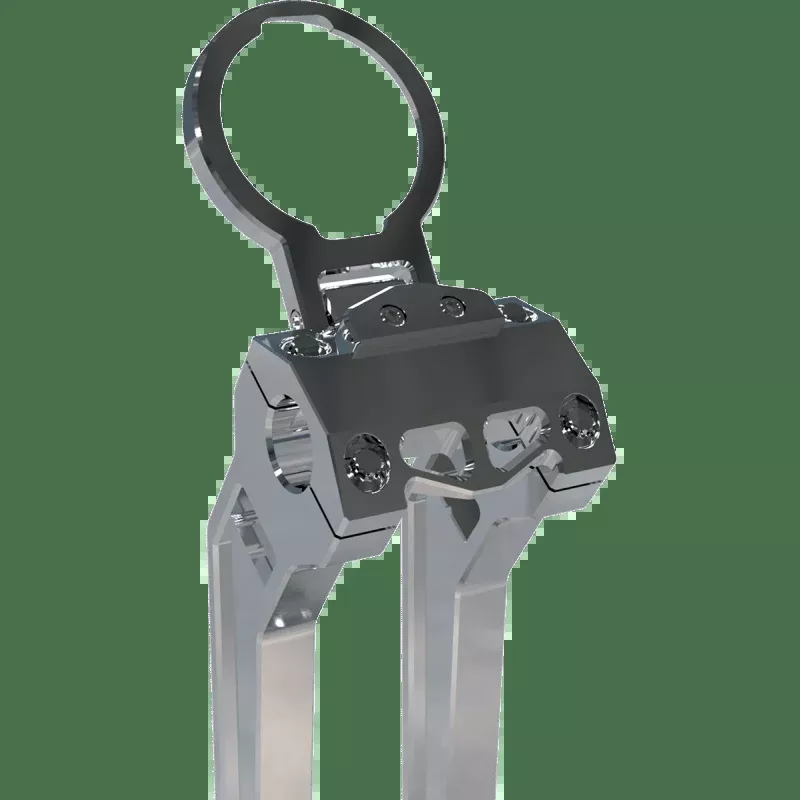 LA Choppers Gauge RAW Dyna Sngl