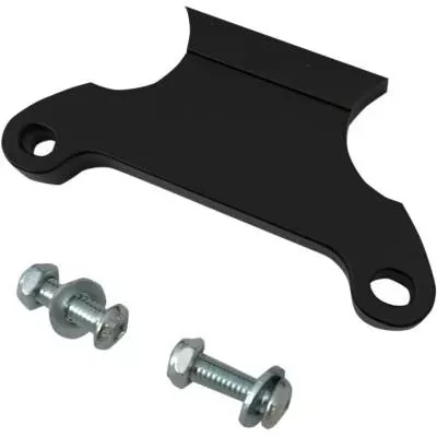 La Choppers T-Bar Gauge Mount, Flat Black, Fits 1 1/2″ Dia.