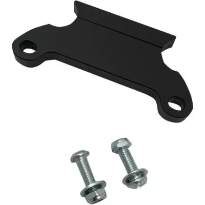 La Choppers T-Bar Gauge Mount, Flat Black, Fits 1 1/4″ Dia.