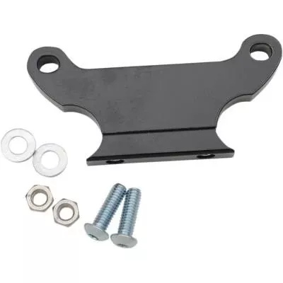 La Choppers T-Bar Gauge Mount, Gloss Black, Fits 1 1/2″ Dia.