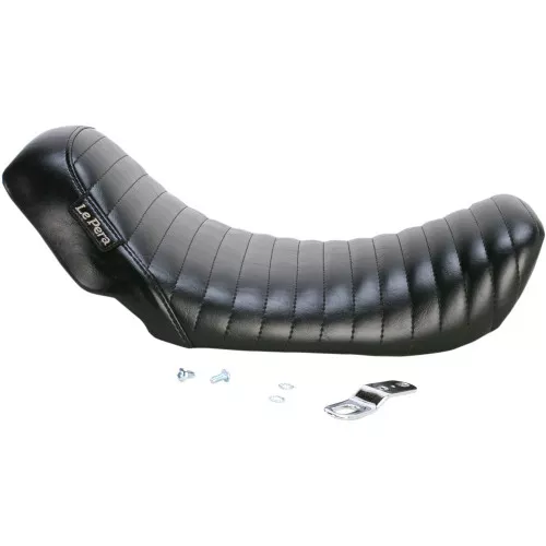 Le Pera Bare Bones Solo Seat for 2006-2017 Harley Dyna - Pleated