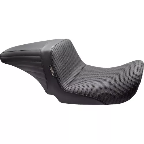 Le Pera Kickflip Up front Seat for 2006-2017 Harley Dyna - Basket Weave