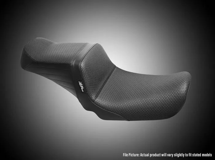Le Pera LN-581Tailwhip 2-Up Seat Harley Dyna FXD 96-03