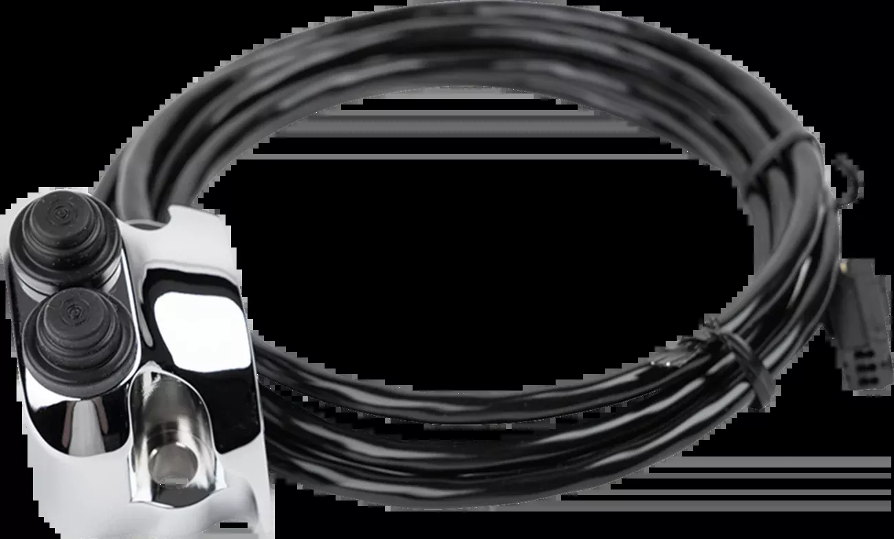 Legend Chrome Handlebar Mounted Air Ride Suspension Control Switch Assembly