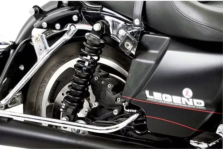 Legend Suspensions Revo Shock Absorbers for '99-Up FLHT, FLHR, FLTR & Lo-Pro Equipped Models (except H-D FL Trike, FLHRSE) -Standard 12" Long