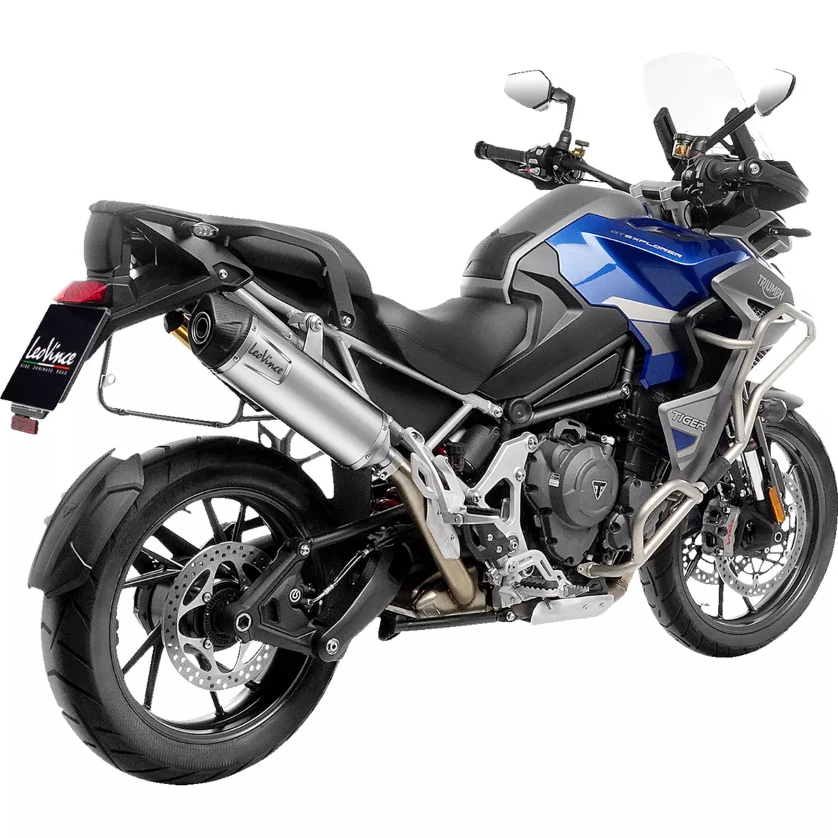 Leovince LV One Muffler - 14421EU Triumph Tiger 2022-2025