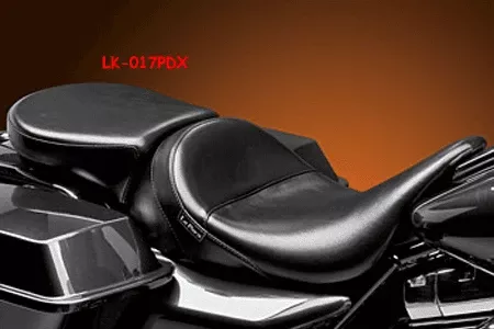 LePera Aviator Deluxe Pillion Seat for Harley Davidson Touring Models 2008-Up (Rear for Aviator Solo)