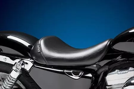 LePera Bare Bones Series Solo Seat for '04-06/10-Up Harley Davidson XL883/1200 Custom w/ 4.5 Gallon Tank -Smooth