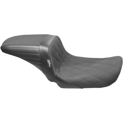 LePera Kickflip Seat for 2004-2005 Harley Dyna - Diamond Gripp Tape