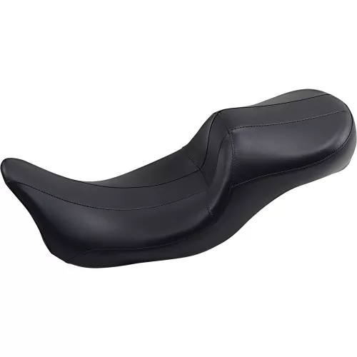 LePera Maverick Daddy Long Legs Seat for 2008-2023 Harley Touring - Black/Carbon Weave