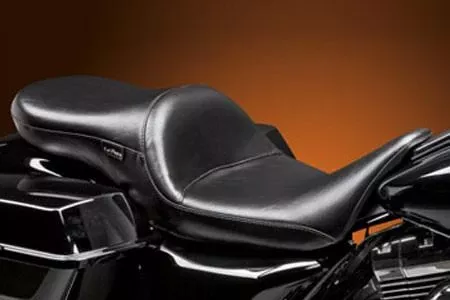 LePera Maverick Daddy Long Legs Seat for Harley Davidson Touring Models 2008-Up -Smooth (Not for '24-Up FLHX/FLTR Models)