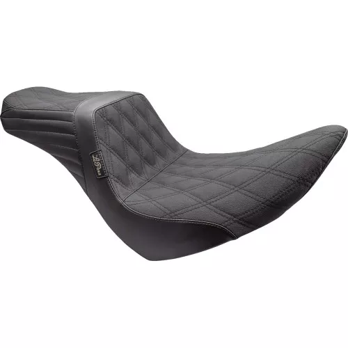 LePera Tailwhip Seat for 2018-2024 Harley Softail FXLR/FLSB - Double Diamond w/ Grip Tape