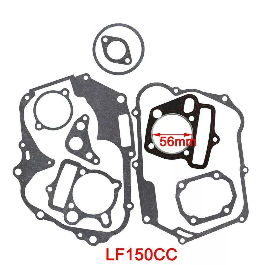LIFAN 150CC COMPLETE GASKET KIT, 56MM CYLINDER