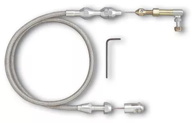 Lokar TC-1000HT36 36" Hi-Tech Throttle Cable for Classic Cars