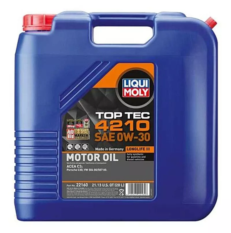 LQM Motor Oil – Top Tec 4210