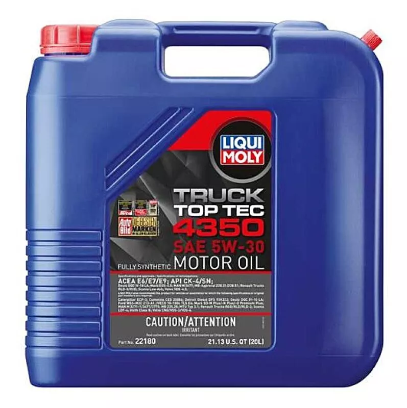 LQM Motor Oil - Top Tec 4350
