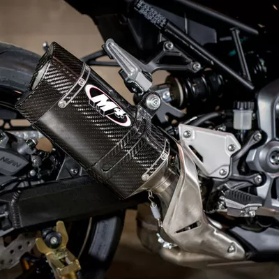 M4 Kawasaki Z900 17-26 Carbon Slip On Exhaust