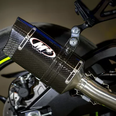 M4 Suzuki GSX-R1000 17-26 Carbon Standard Mount Slip On Exhaust