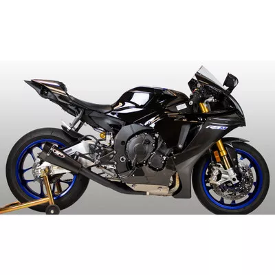 M4 Yamaha YZF-R1 15-26 Black RM1 Half Exhaust System