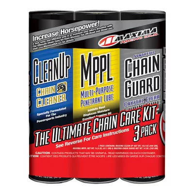 Maxima Synthetic Chain Guard Care Combo Kit