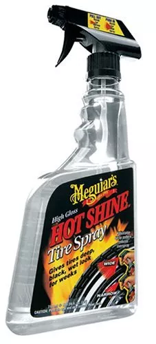Meguiars G12024 Hot Shine High Gloss Tire Spray Trigger 24oz