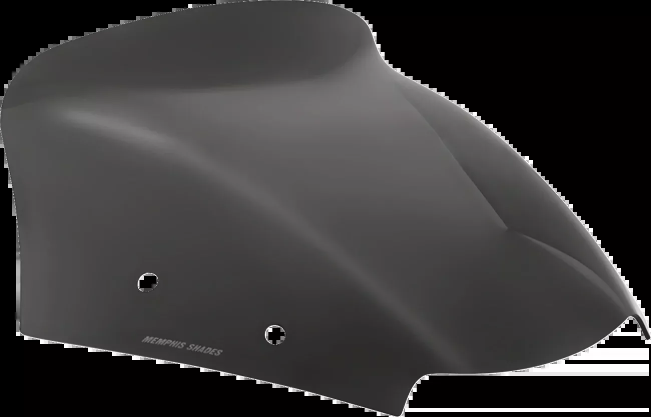 Memphis Shades 6" Dark Smoke Spoiler Windshield fits 2023-2026 Harley Road Glide