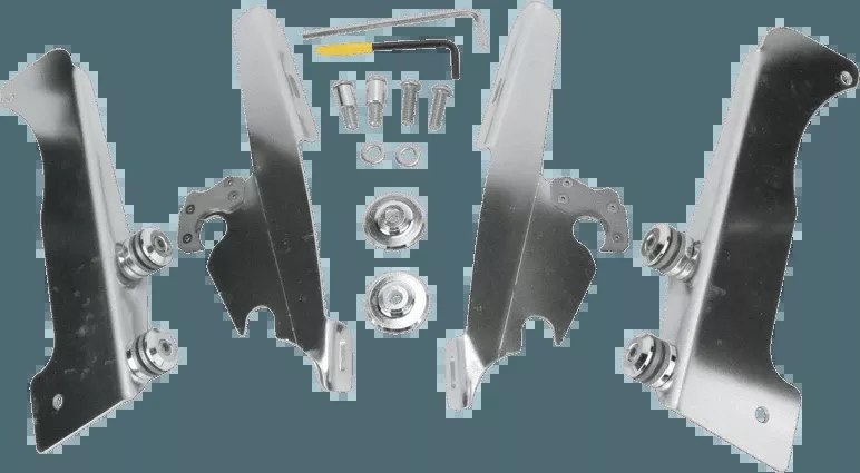 Memphis Shades Fats/Slim No-Tool Windshield Mounting Hardware for '06-13 Roadliner & Stratoliner