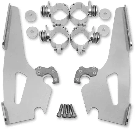 Memphis Shades Fats/Slim No-Tool Windshield Mounting Hardware for Shadow 800 '88 only