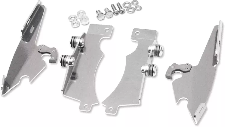 Memphis Shades Fats/Slim No-Tool Windshield Mounting Hardware for V-Star1300 '07-Up