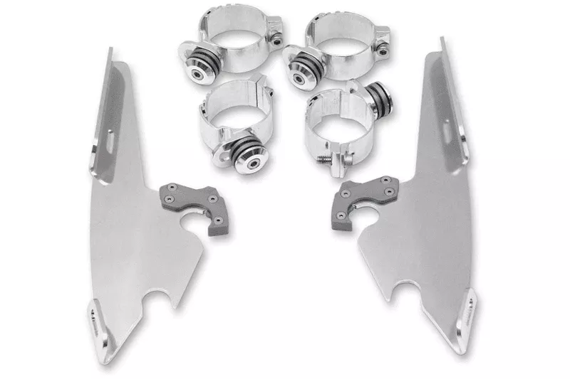 Memphis Shades Fats/Slim WindshieldQuick Change Mounting Kit for FXD/FXDC/FXCW/FXCWC '06-Up
