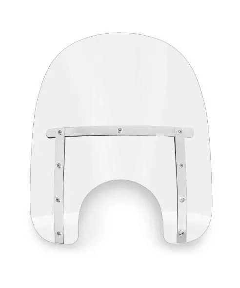 Memphis Shades Slim Windshield for Harley Davidson Models - Choose a Height - Choose a Color Hardware SOLD SEPARATELY