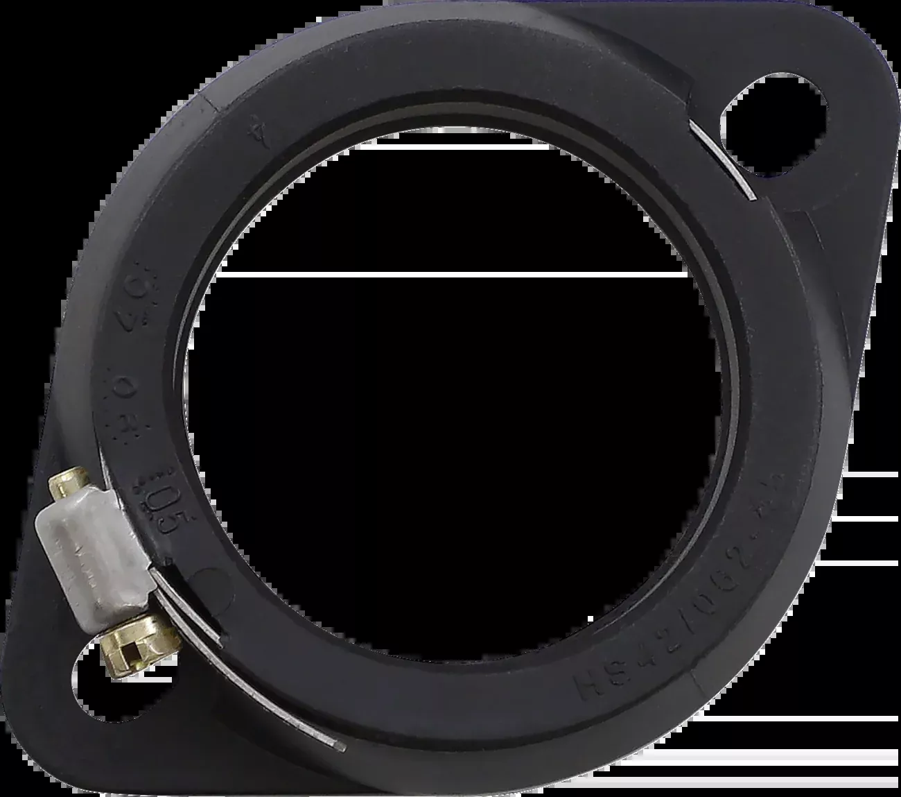 Mikuni Carburetor Intake Manifold 45mm Rubber Flange Mount Adapter for Harley