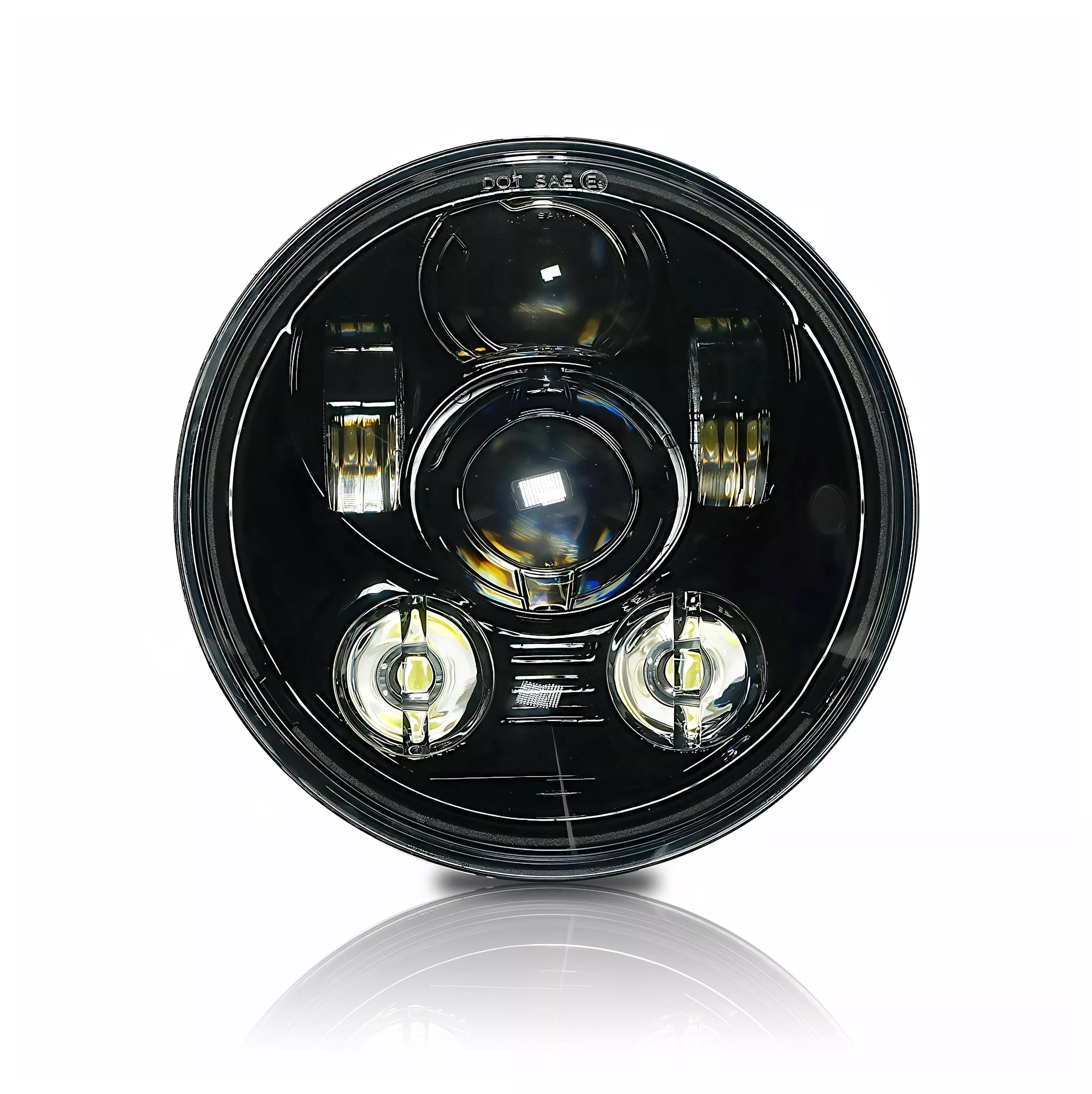Milwaukee Twins 5.75" LED Headlight For Harley 1988-2024