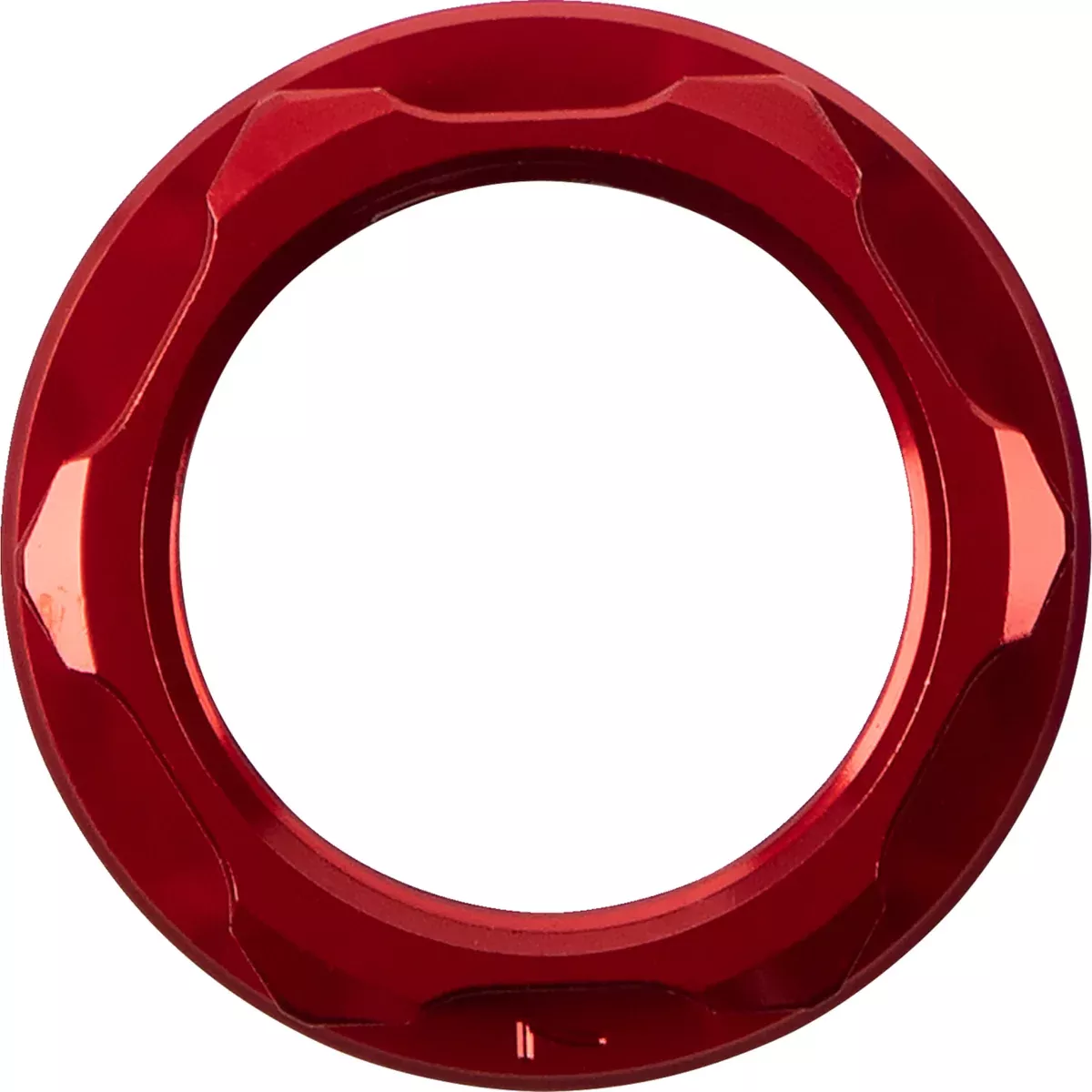 MOOSE OFFROAD 0410-0375 C23-1243R Steering Stem Nut red
