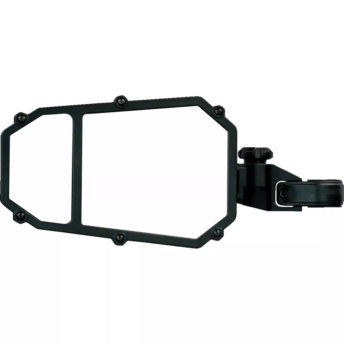 MOOSE OFFROAD 0640-1687 MUTVMIR-ES2-CCS Side View Mirror with Blind Spot Mirror – Side View – Octagon – Black