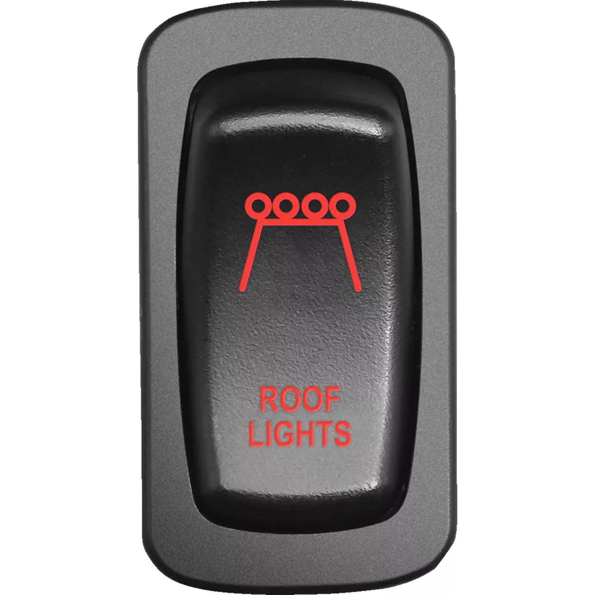 MOOSE OFFROAD 2106-0596 RFL-CAR-R Low-Profile Switch Switch – Roof Light – Red