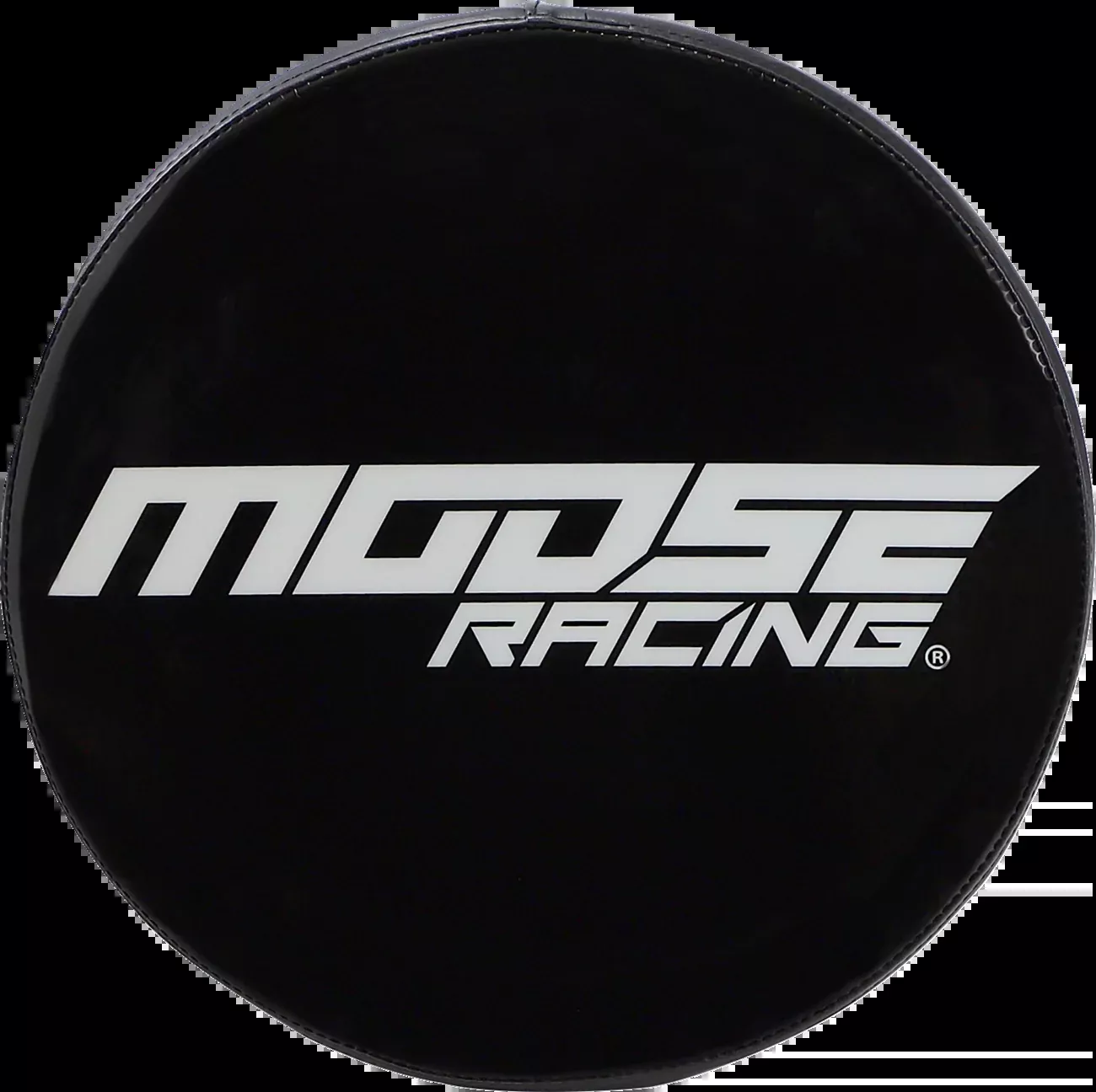 Moose Offroad Bar Stool Seat – Moose Racing – Black/White-X80-6020MRNU-A