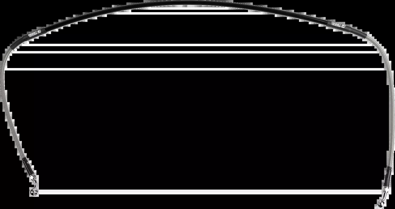 Moose Offroad Brake Line - Stainless Steel-H02-1-076/P