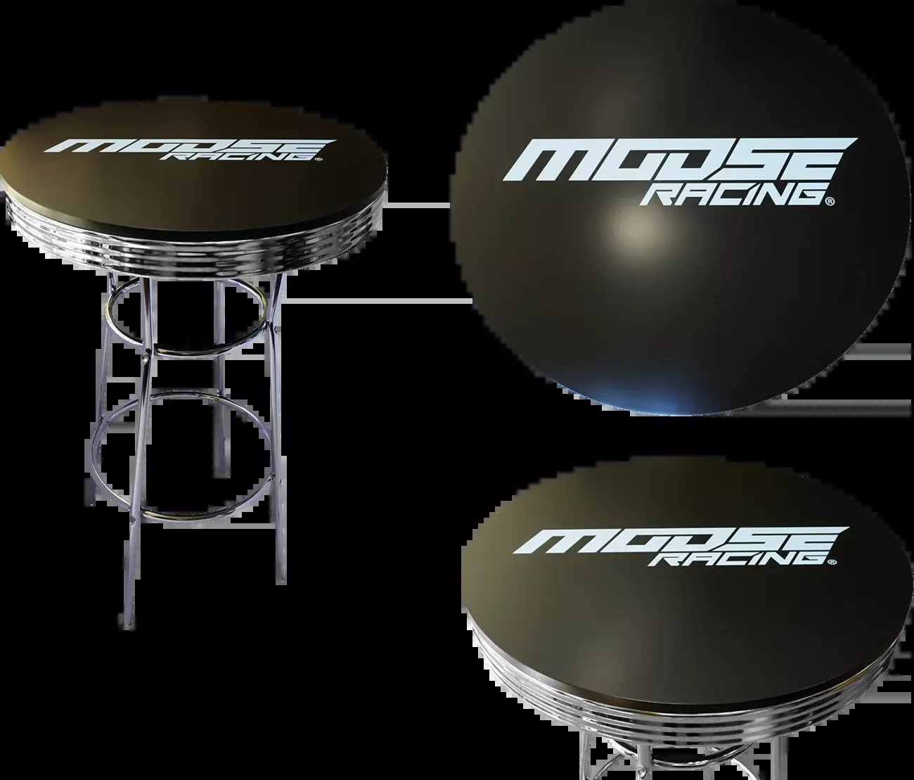 Moose Offroad Branded Round Pub Table – 30″-X80-6024MRNU