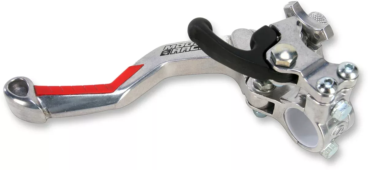 Moose Offroad EZ3 Clutch Lever Assembly – Shorty – Hot Start – Red-HOO221-005