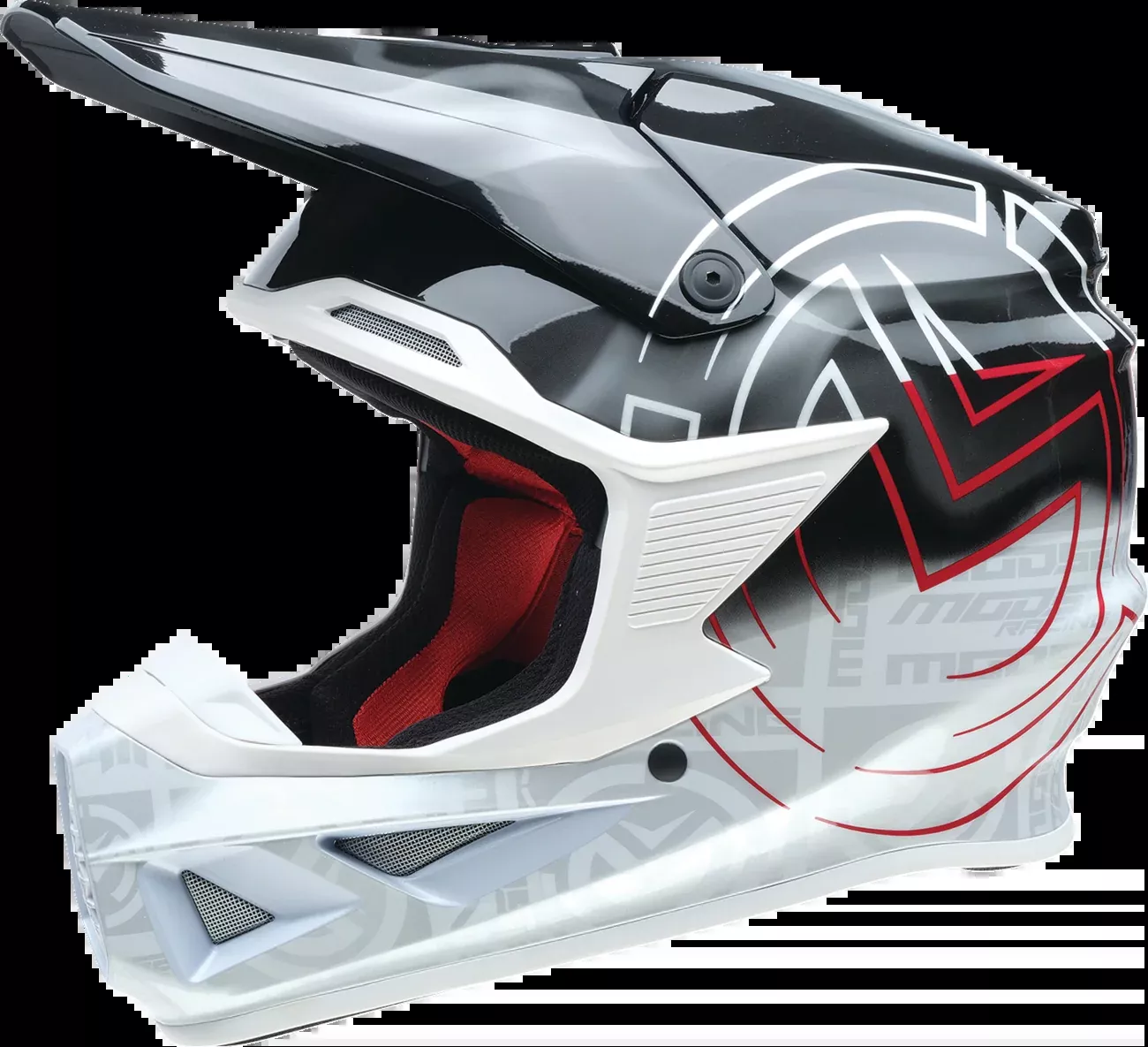 Moose Offroad F.I. 2.0 Helmet – Deceit – MIPS – Black/Red – Large-0110-7992