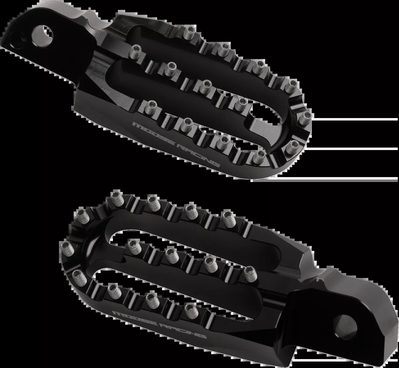 Moose Offroad Foot Pegs – Black – Passenger-M80-550