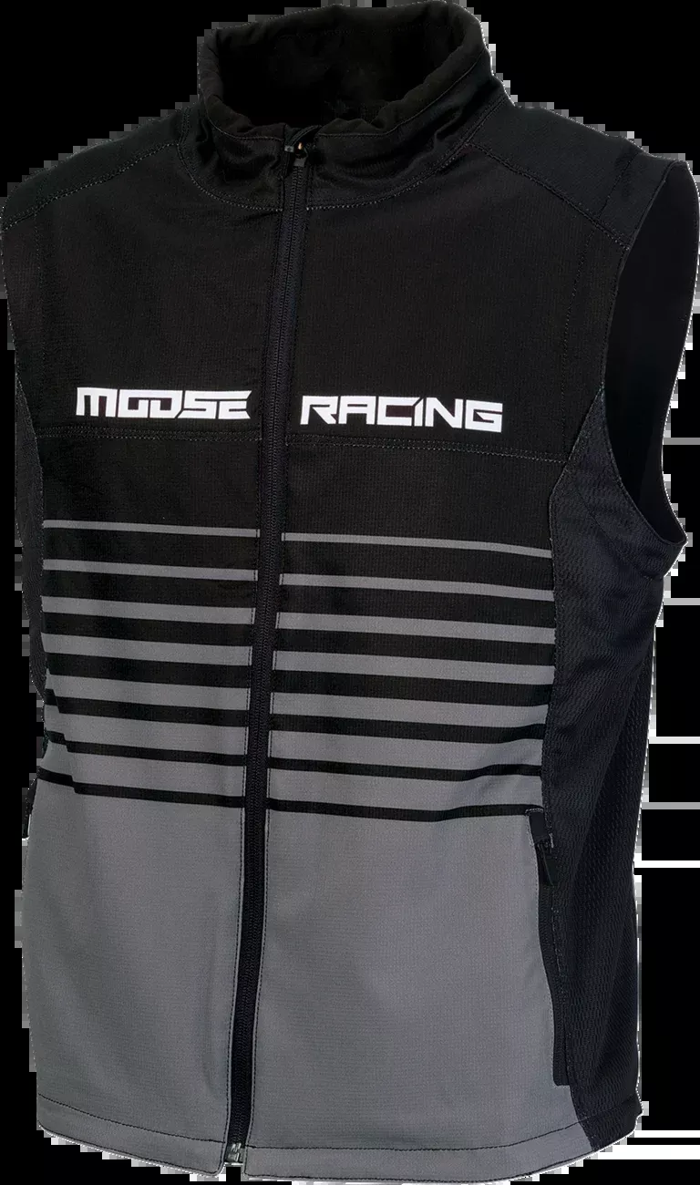 Moose Offroad Moto Vest – Black/Gray – XL-2830-0641